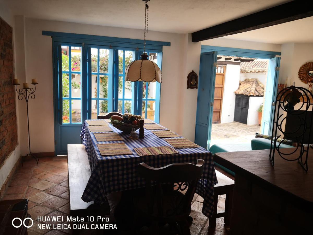 莱瓦镇Casa Azul Leyva别墅 外观 照片