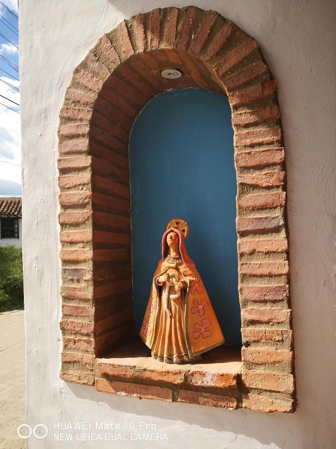 莱瓦镇Casa Azul Leyva别墅 外观 照片